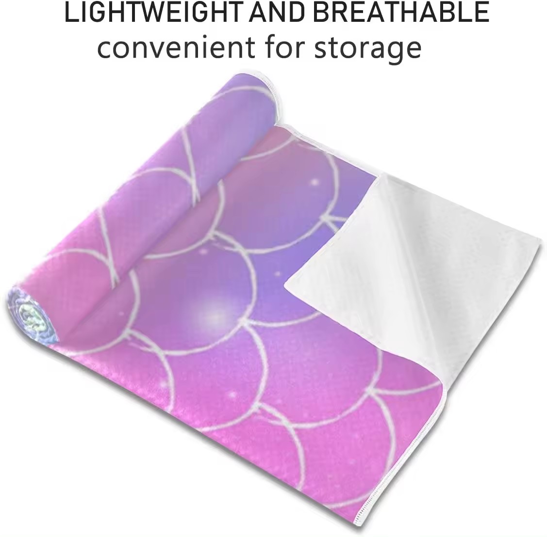 lightweight yoga towel