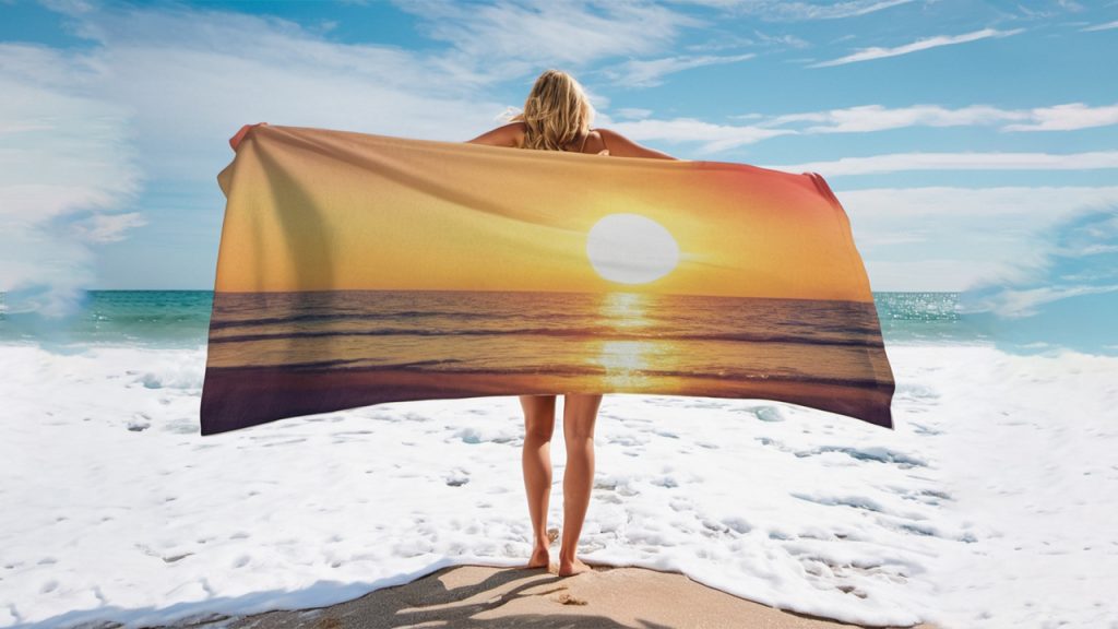 beach towel design