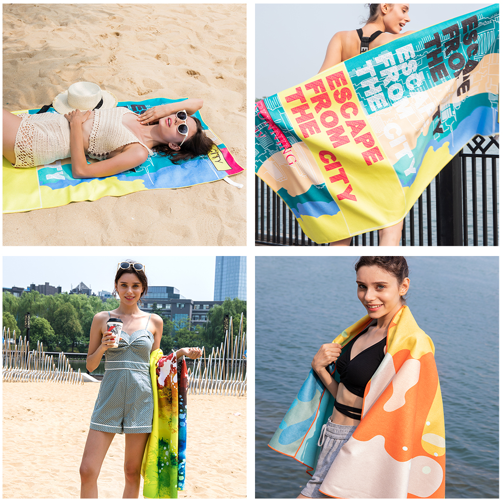 beach towel display
