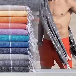 turkish stripe beach towel