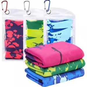 colorful cooling towel