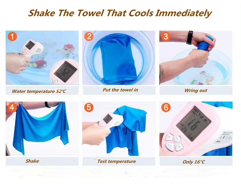 microfiber ice cooling towel