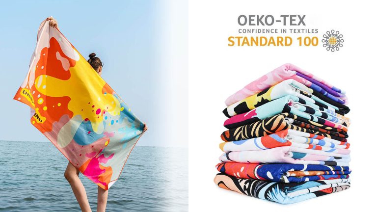 custom printing beach towel