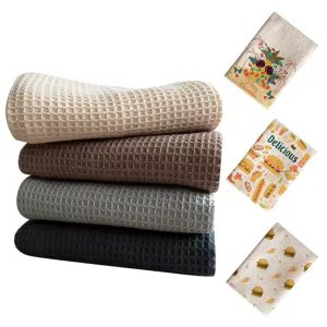 waffle cleaning towel