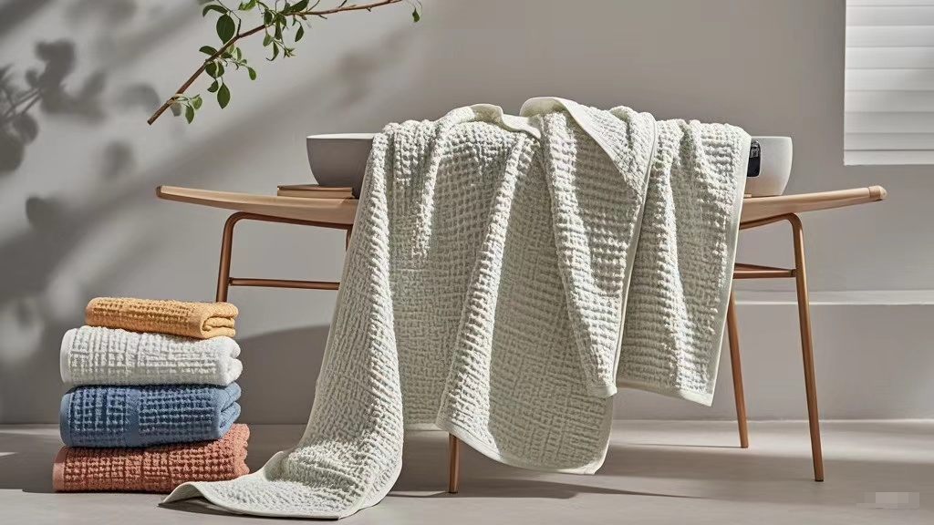 waffle towels