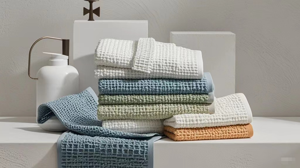 waffle towels