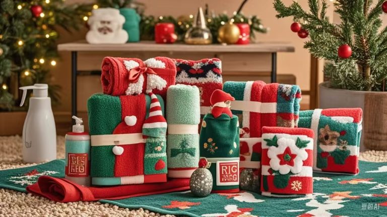 christmas gift towels