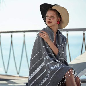 Turkish Striped Beach Towel