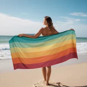 stripe beach towels
