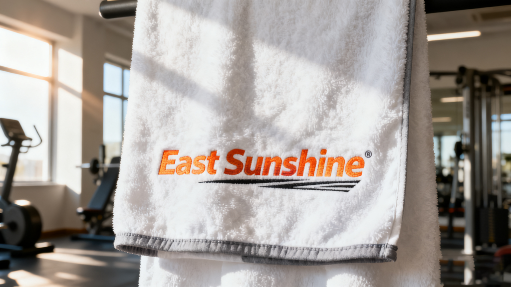 brand custom gym towel